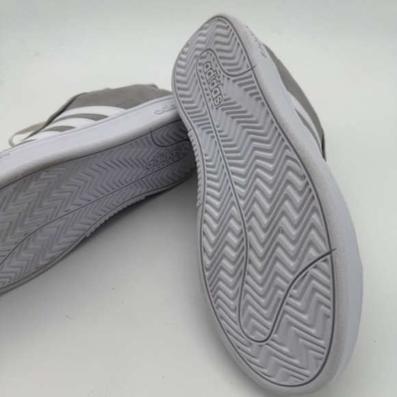 Adidas Grand Court Alpha Gray White Tennis Shoes Mens 11 Cloudfoam Comfort NWT